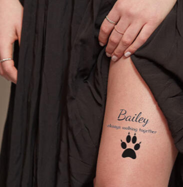 Thigh Tattoo